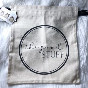 Kirkland’s “The Good Stuff” Canvas Travel bag NWT